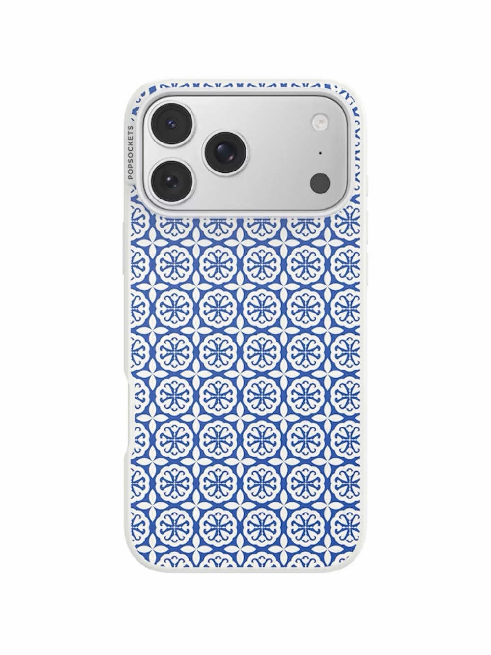 Popsockets Navy Mosaic iPhone 17 Pro Max MagSafe Case
